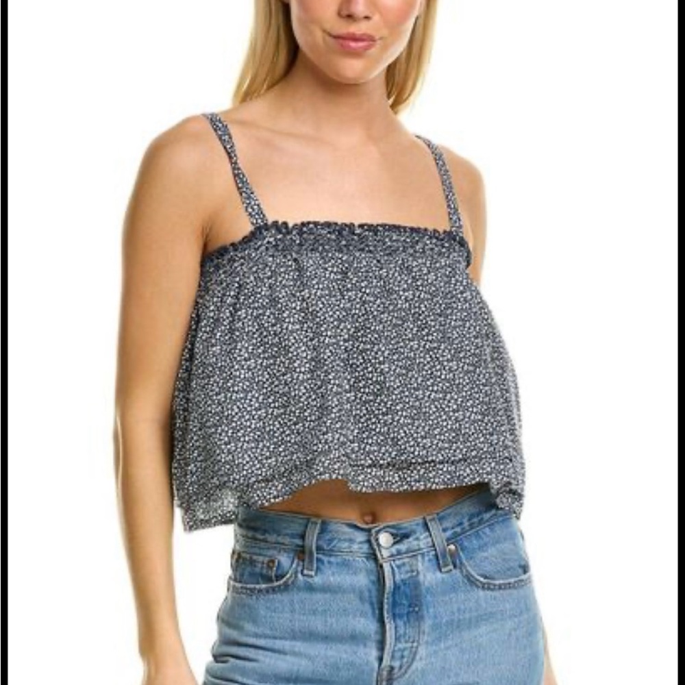 NWT Anthropologie Nation LTD Floral Tee XL